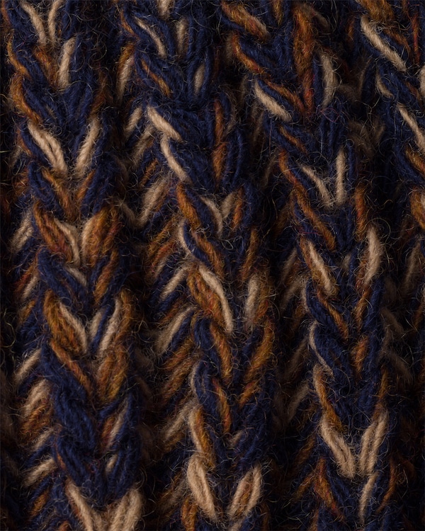 Bonnet en maille mélangée Bonnet en maille mélangée