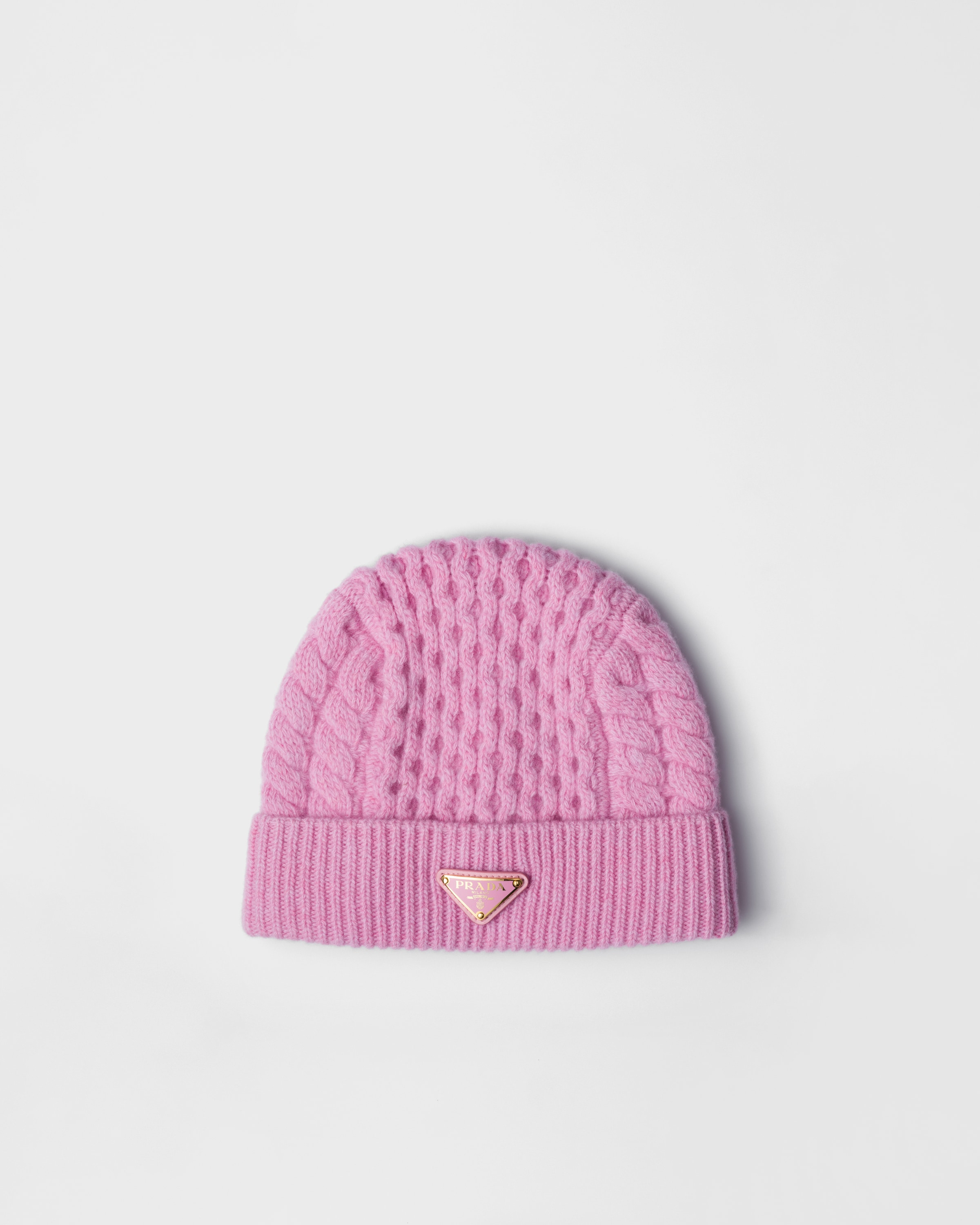 Pink Wool beanie | PRADA - United States
