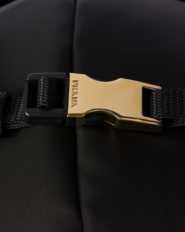 Re-Nylon and wool trapper hat - Black Re-Nylon and wool trapper hat - Black