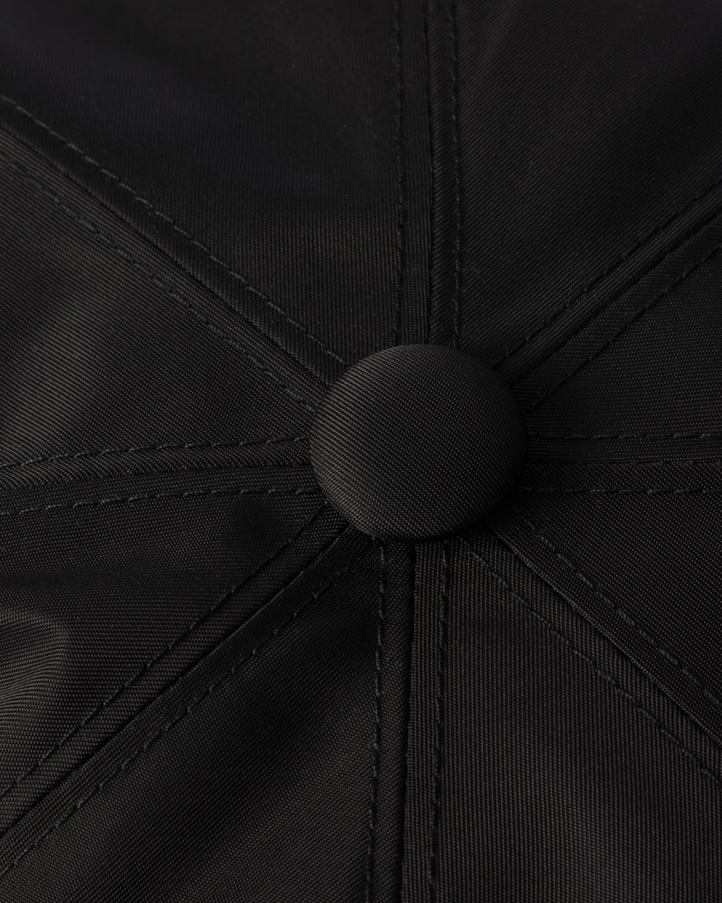 Prada Re-nylon Newsboy Cap In Schwarz