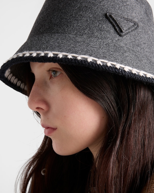 毛毡渔夫帽 毛毡渔夫帽