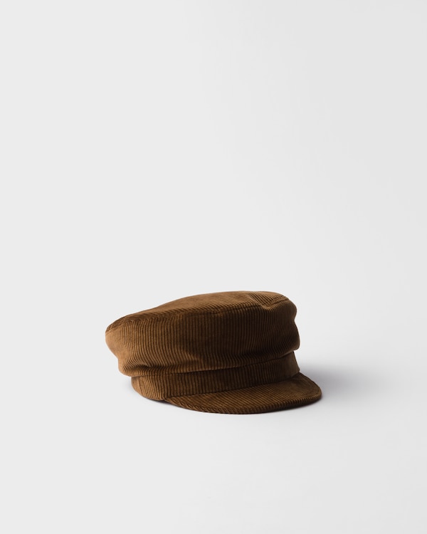 Corduroy newsboy cap - Tobacco Corduroy newsboy cap - Tobacco