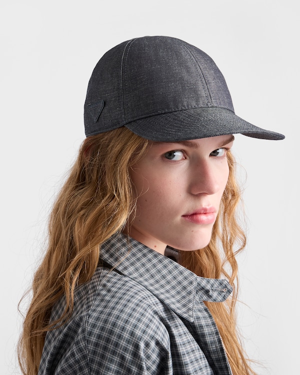 Denim baseball cap - Navy Denim baseball cap - Navy
