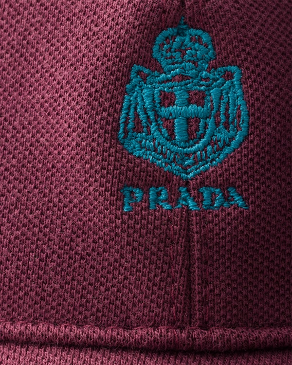 Old piqué baseball cap - Amaranth Red Old piqué baseball cap - Amaranth Red