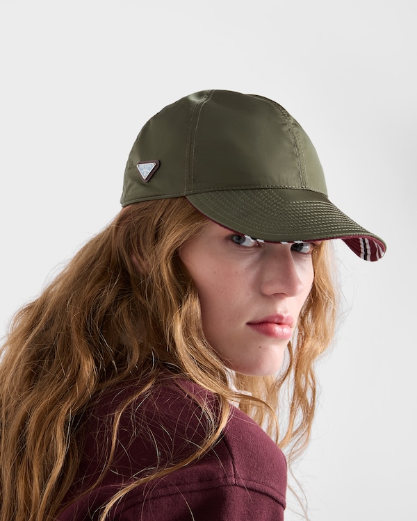 Re-Nylon baseball cap - Forest Green Re-Nylon baseball cap - Forest Green