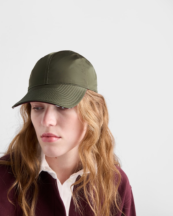 Re-Nylon baseball cap - Forest Green Re-Nylon baseball cap - Forest Green