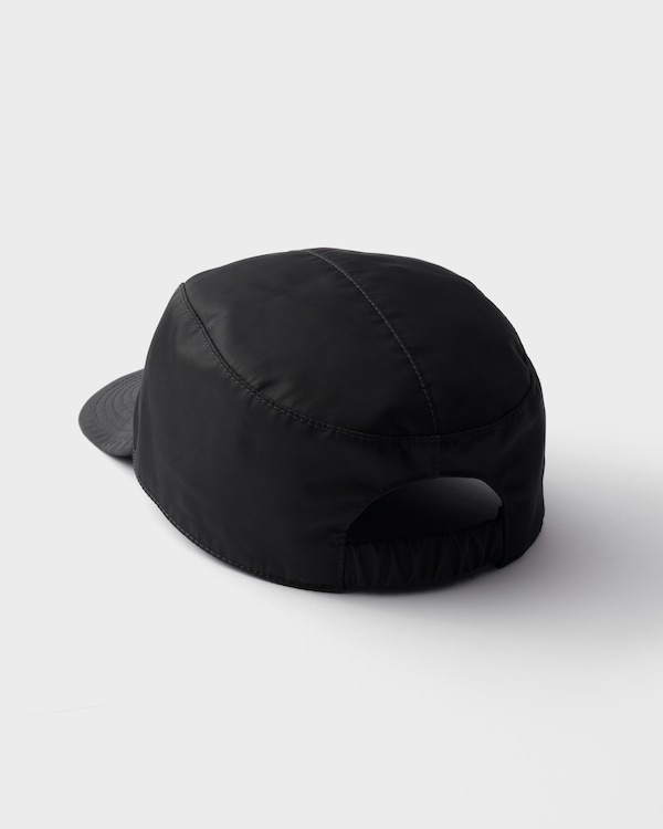 Baseballkappe aus Re-Nylon - Schwarz Baseballkappe aus Re-Nylon - Schwarz