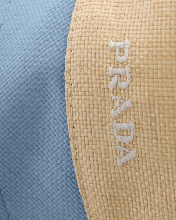 Canvas hat - Tan/Astral Blue Canvas hat - Tan/Astral Blue