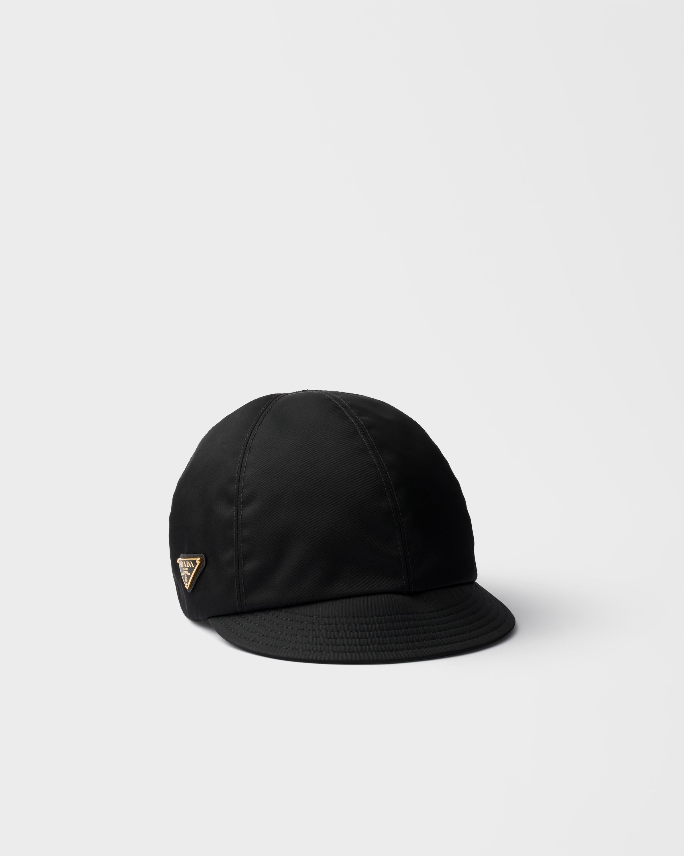 ららら〜様【PRADA】Re-Nylon キャップ Mサイズ/ブラック Black Re-Nylon cap | PRADA - United States