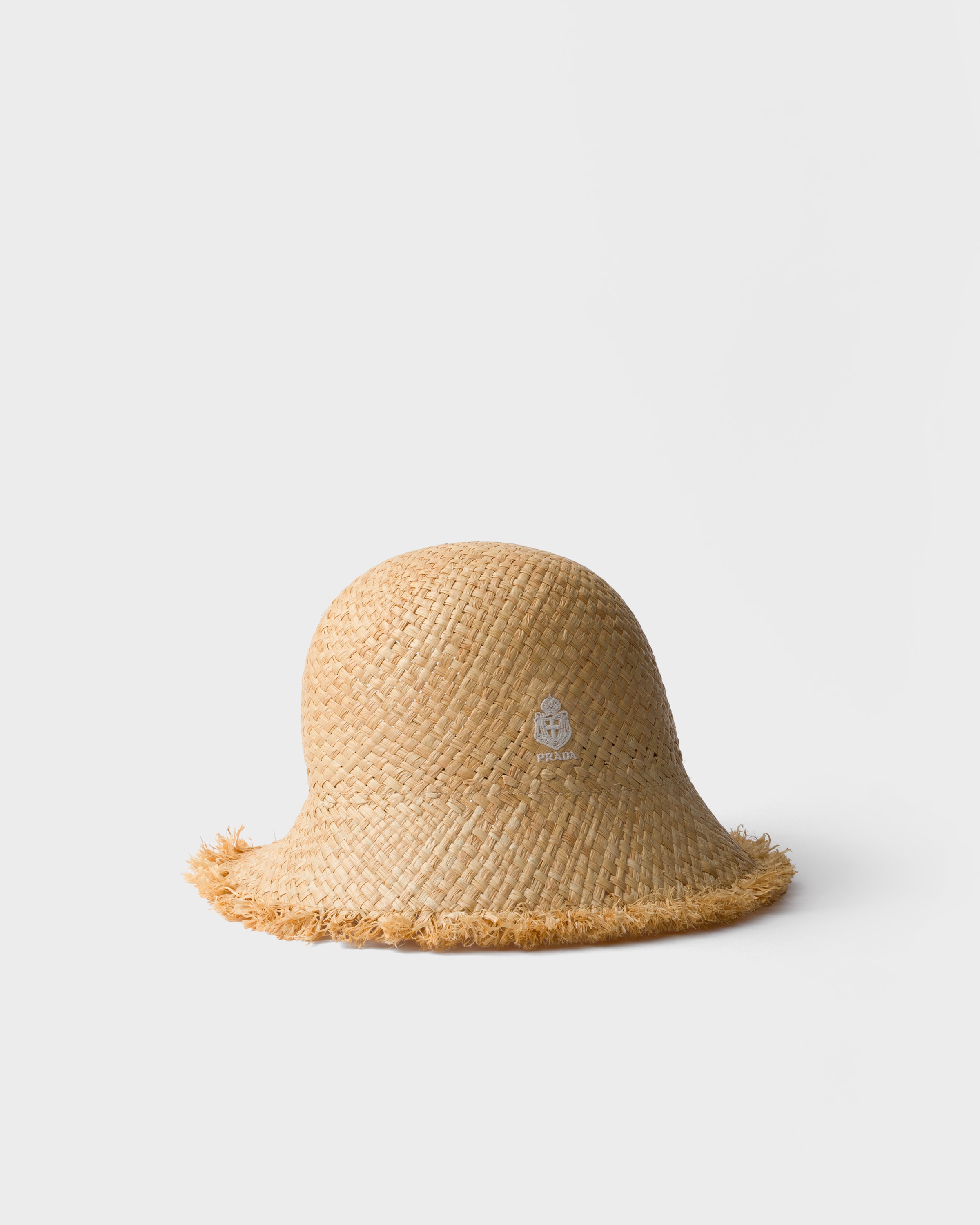 Natural Raffia Hat | PRADA - United States