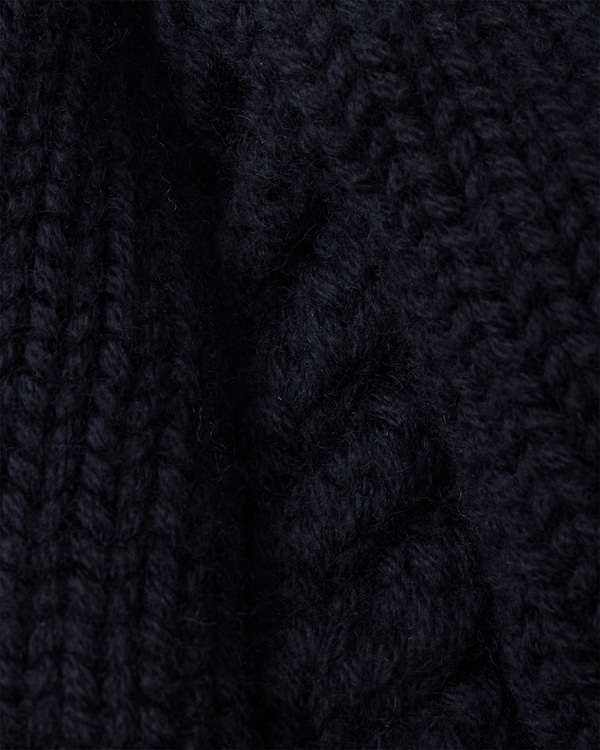 Wool beanie - Navy Wool beanie - Navy