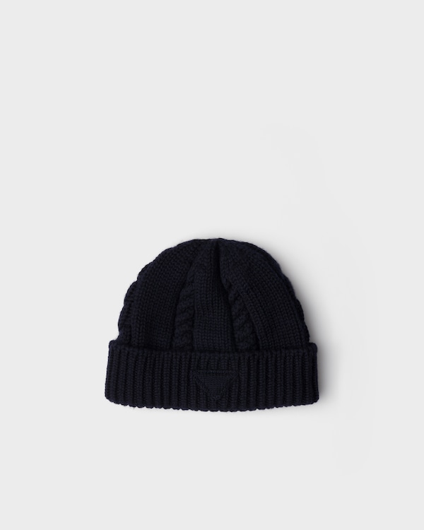 Wool beanie - Navy Wool beanie - Navy