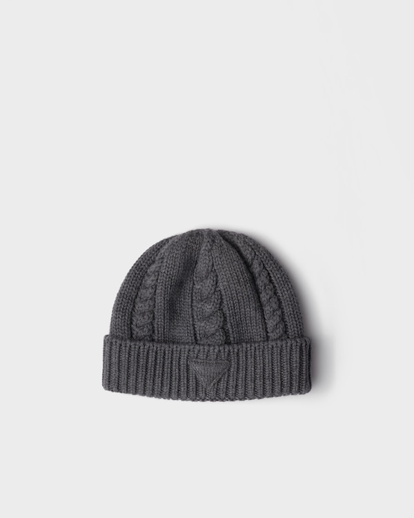 Wool beanie - Grey Wool beanie - Grey