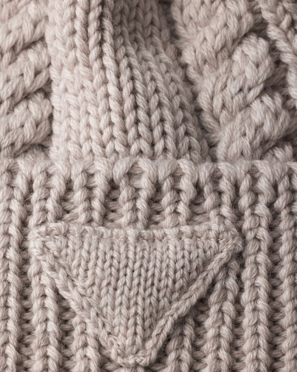 Wool beanie - Desert Beige Wool beanie - Desert Beige