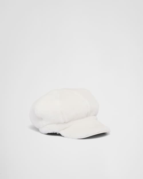 Prada Gorra tipo Gatsby de borreguillo 1