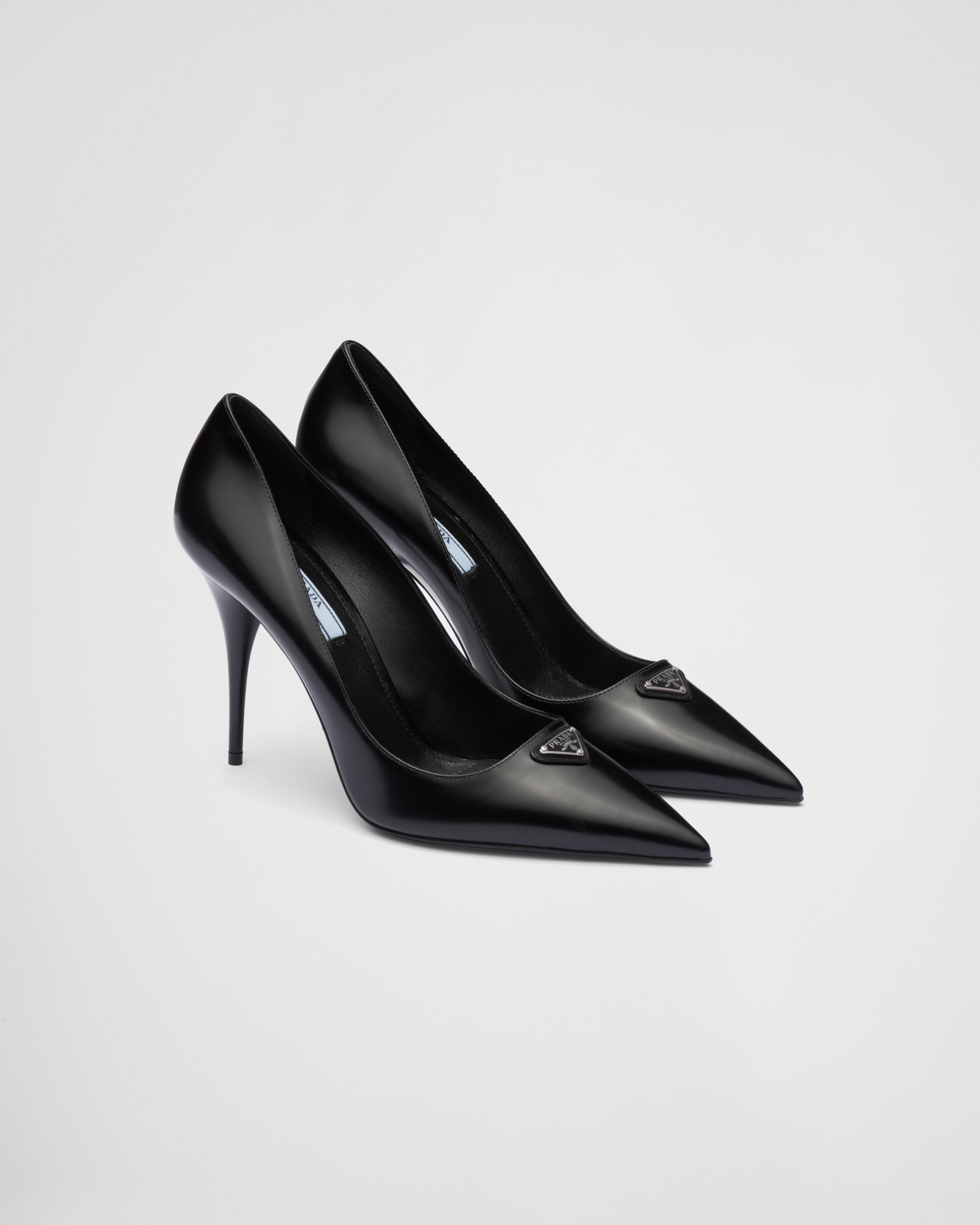 Black prada heels top