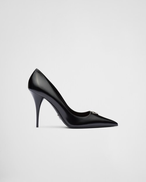 Prada Brushed leather pumps 2