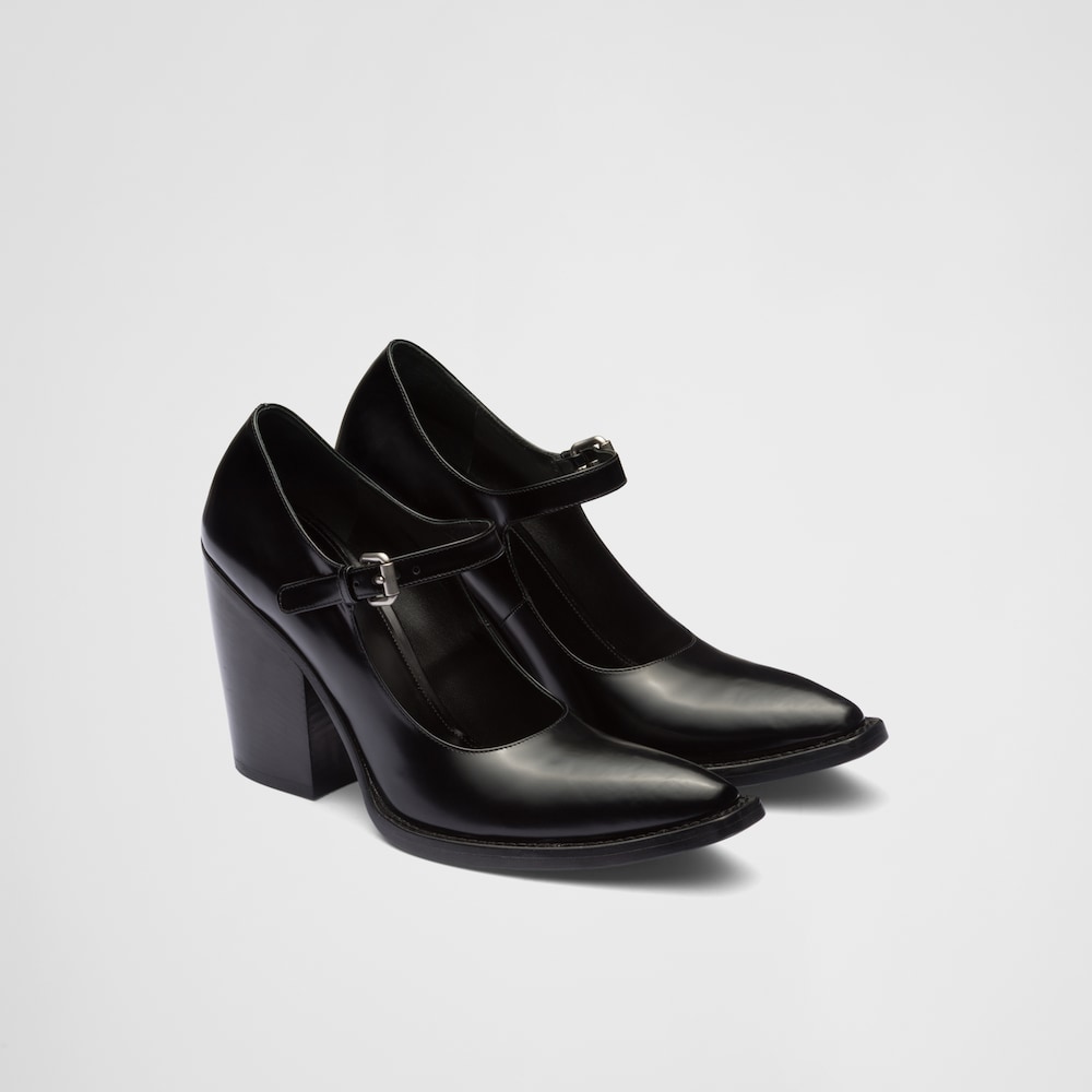 Prada Brushed leather pumps 1