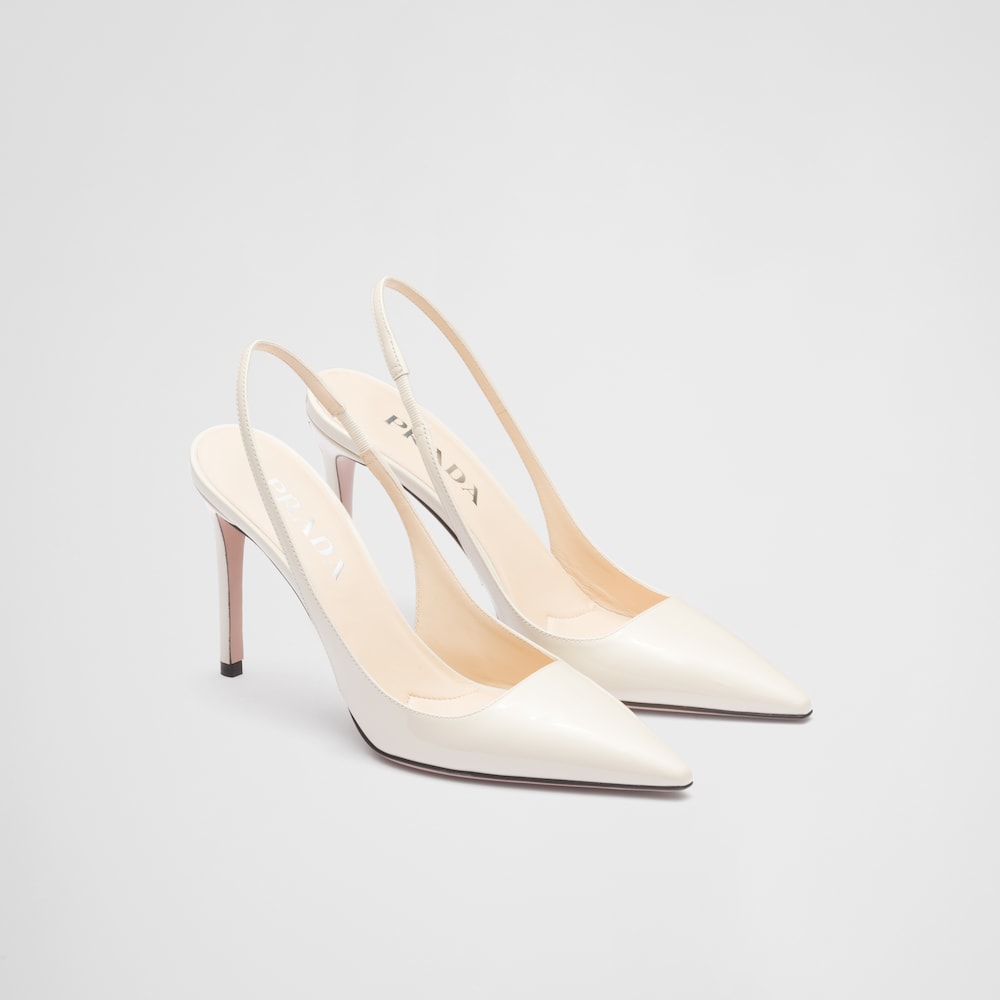 Prada Décolleté slingback in vernice 1