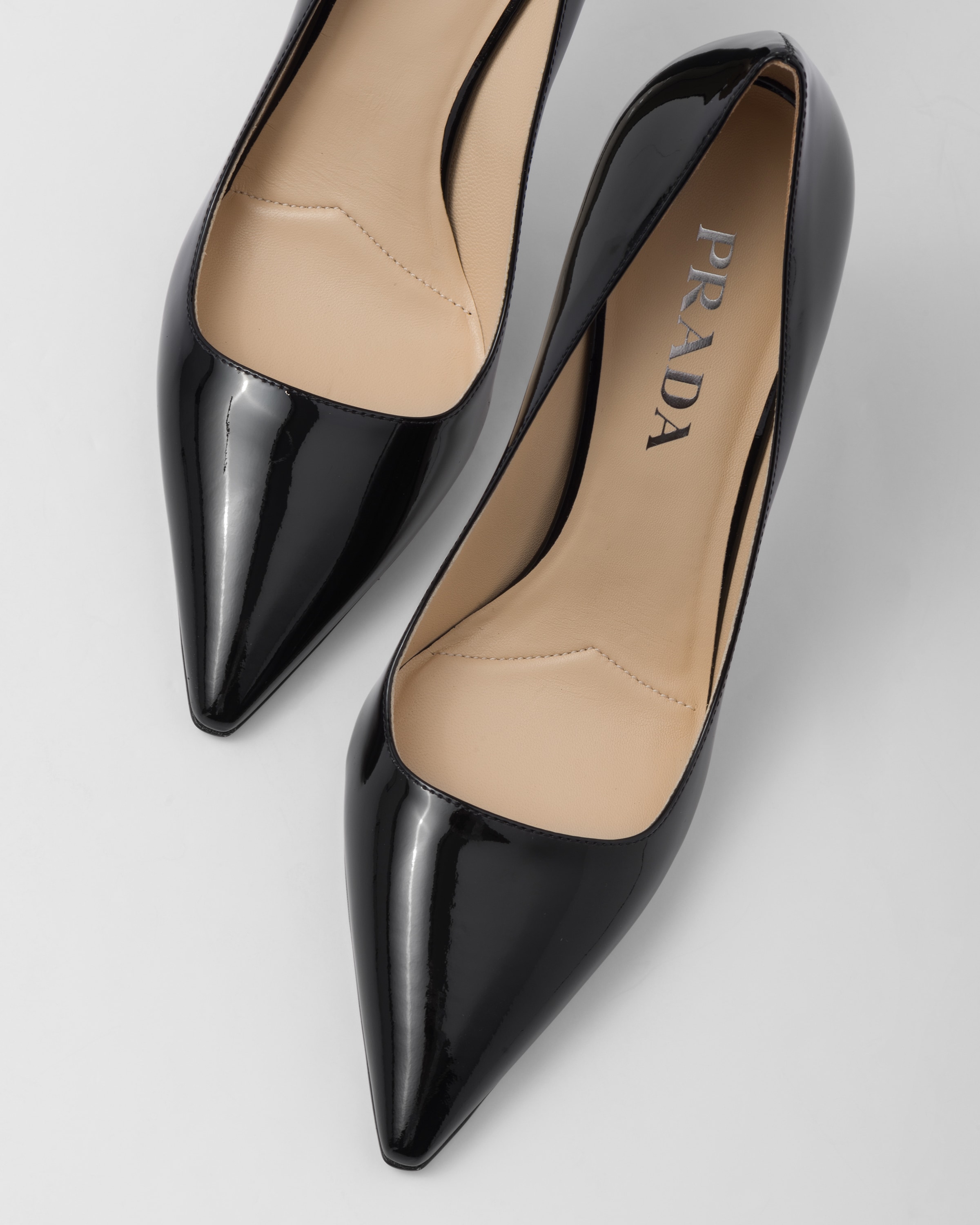Prada black pumps outlet