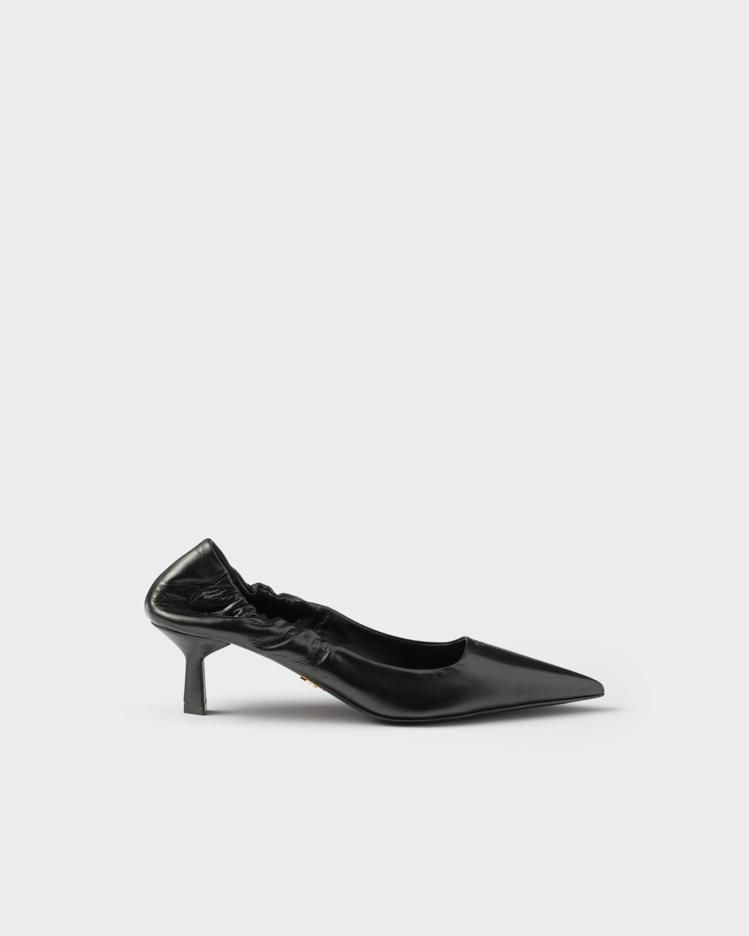 Prada With Heel Black In Black