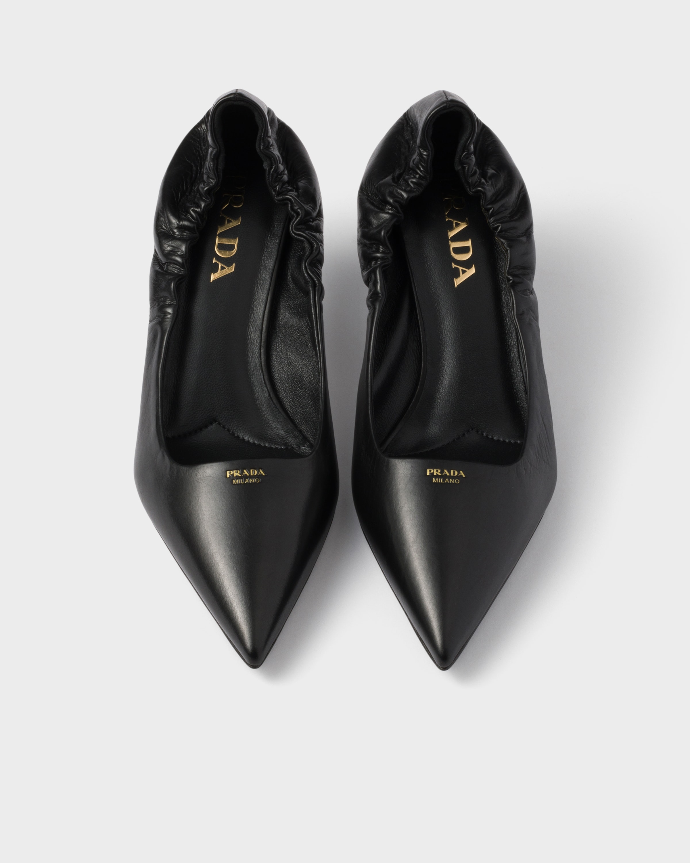 Prada With Heel Black In Black