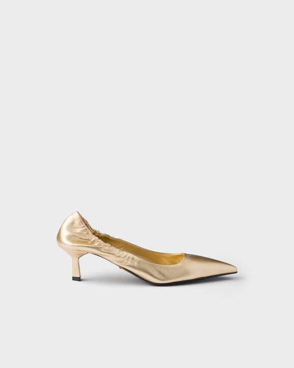 モルドレ ナッパレザー パンプス - ゴールド モルドレ ナッパレザー パンプス - ゴールド