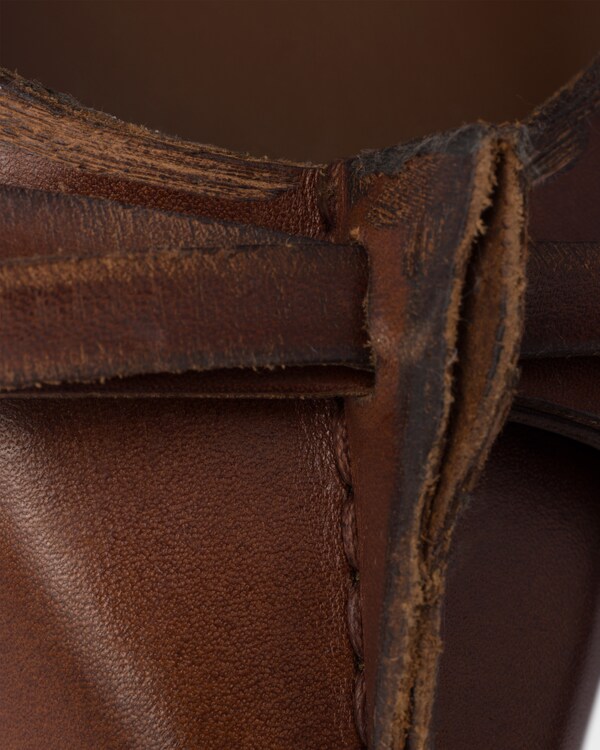 Pumps aus antikem Leder Pumps aus antikem Leder