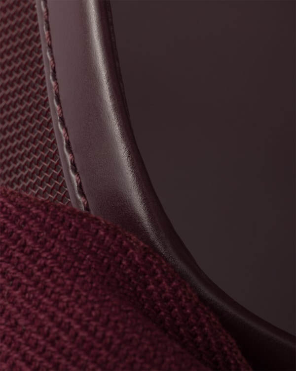 Mesh fabric slingback pumps - Burgundy Mesh fabric slingback pumps - Burgundy