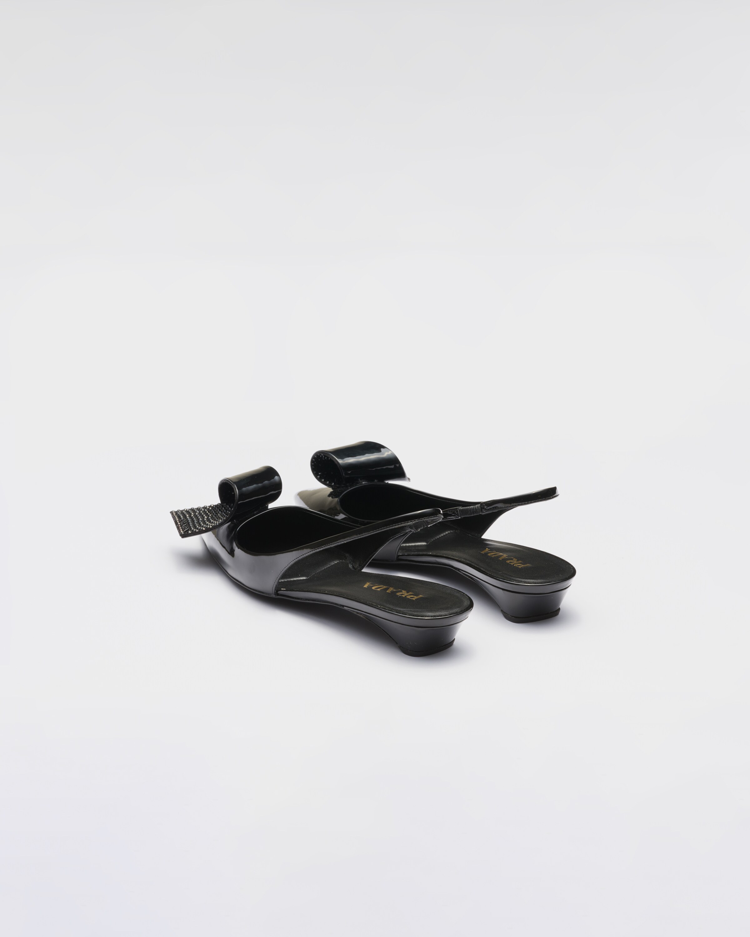 Prada shoes patent leather cheap