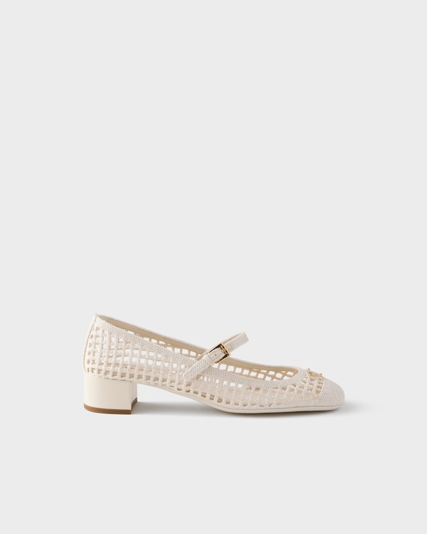 Décolleté in maglia crochet - Avorio Décolleté in maglia crochet - Avorio