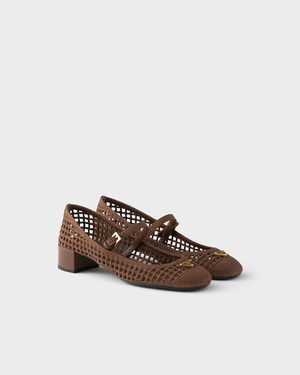 Décolleté in maglia crochet - Cacao Décolleté in maglia crochet - Cacao