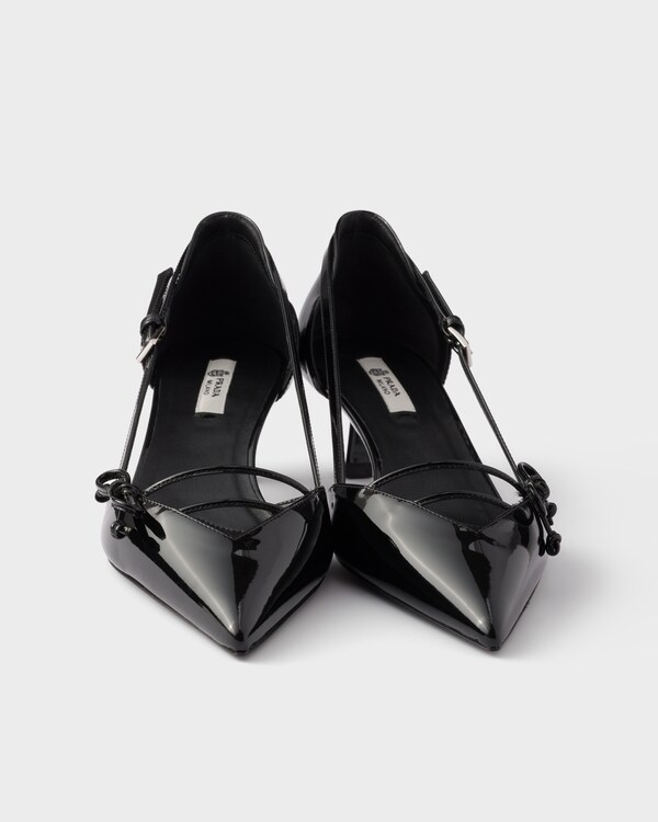 漆皮高跟鞋 - 黑色 漆皮高跟鞋 - 黑色