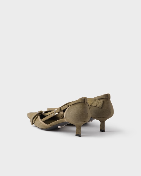 Canvas pumps - Military Green Canvas pumps - Military Green