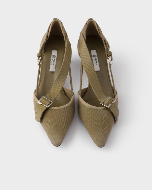 Canvas pumps - Military Green Canvas pumps - Military Green