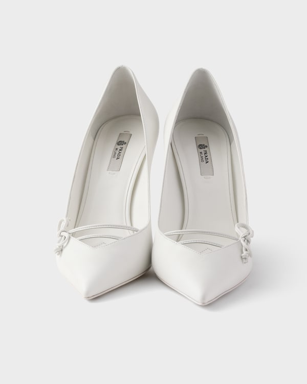 Leather pumps - White Leather pumps - White