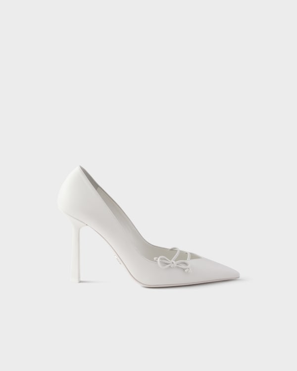 Leather pumps - White Leather pumps - White
