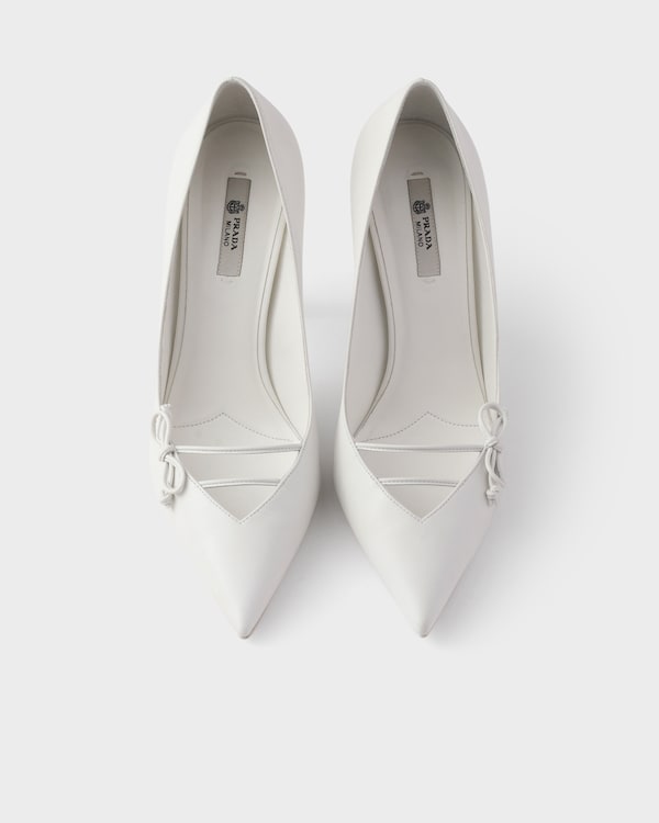 Leather pumps - White Leather pumps - White