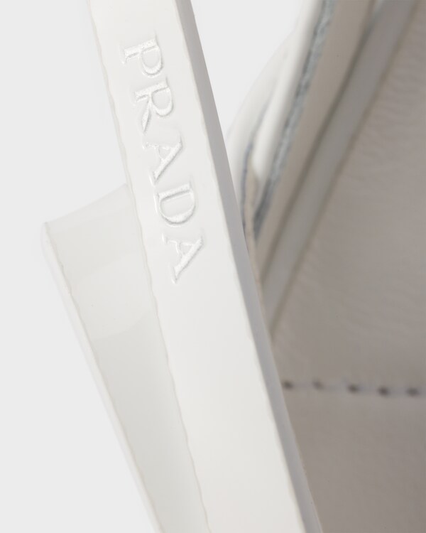 Patent leather slingback pumps - White Patent leather slingback pumps - White