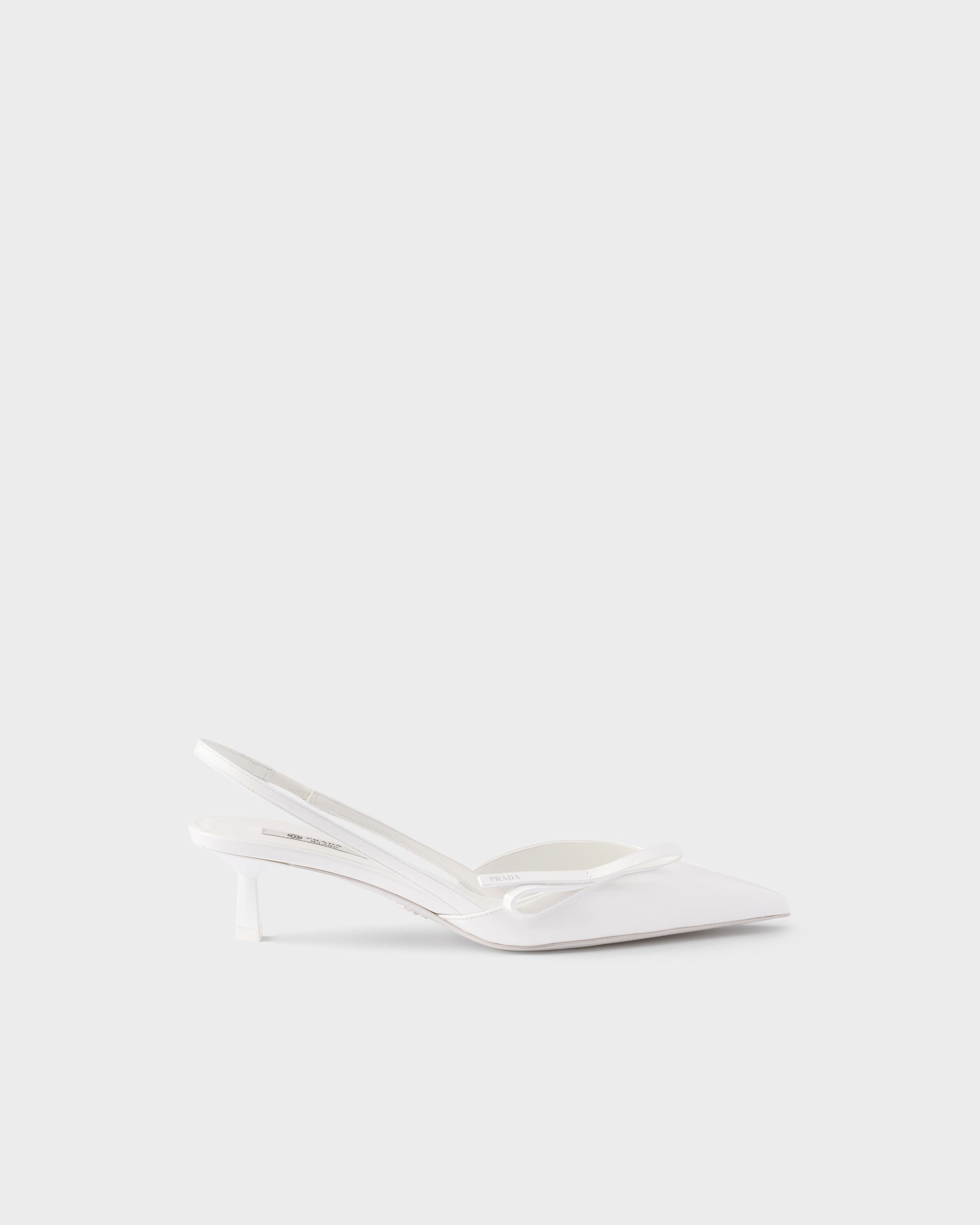 Prada Patent leather slingback pumps