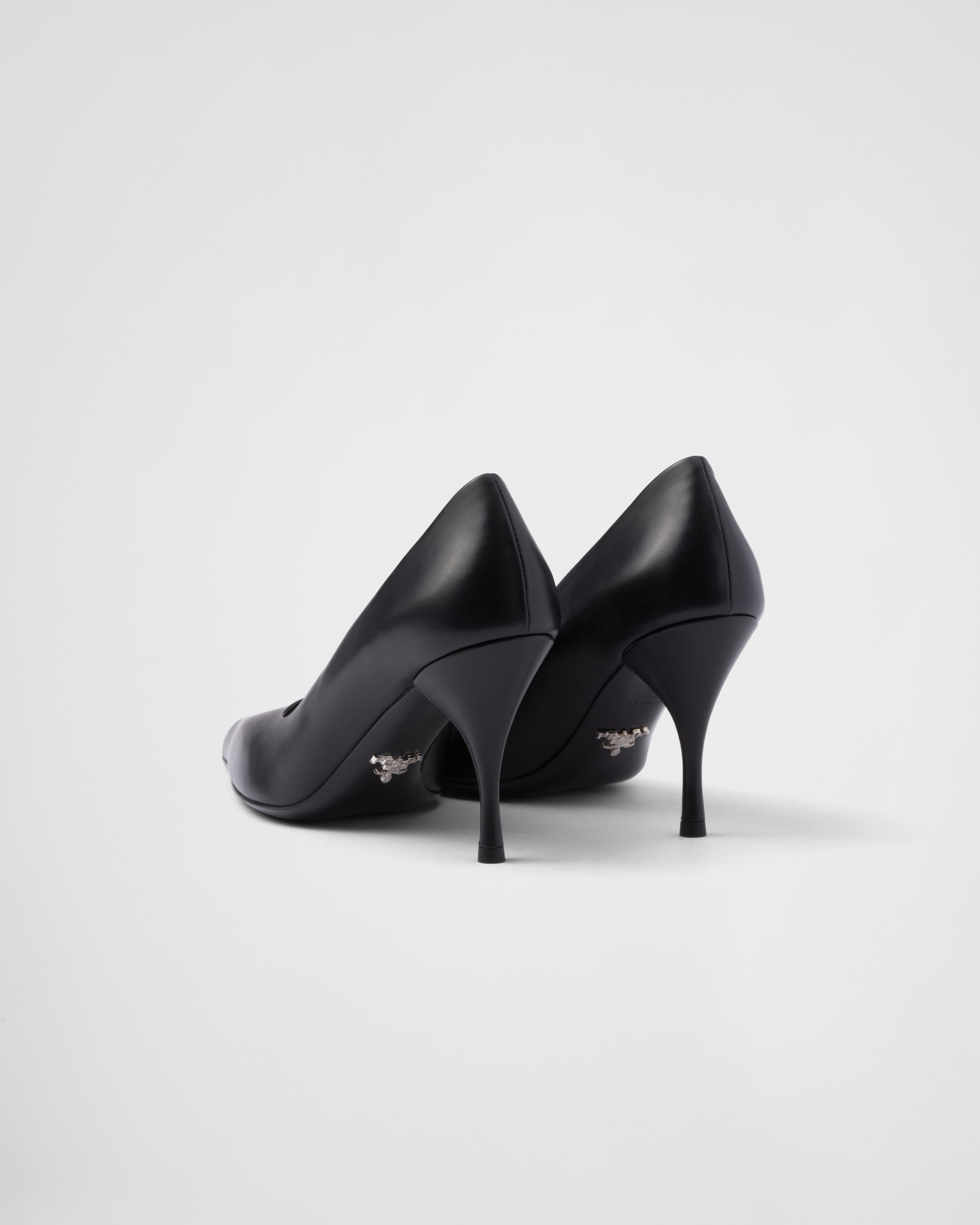 WMNS) PRADA Padded Nappa Leather Sandals 'Black