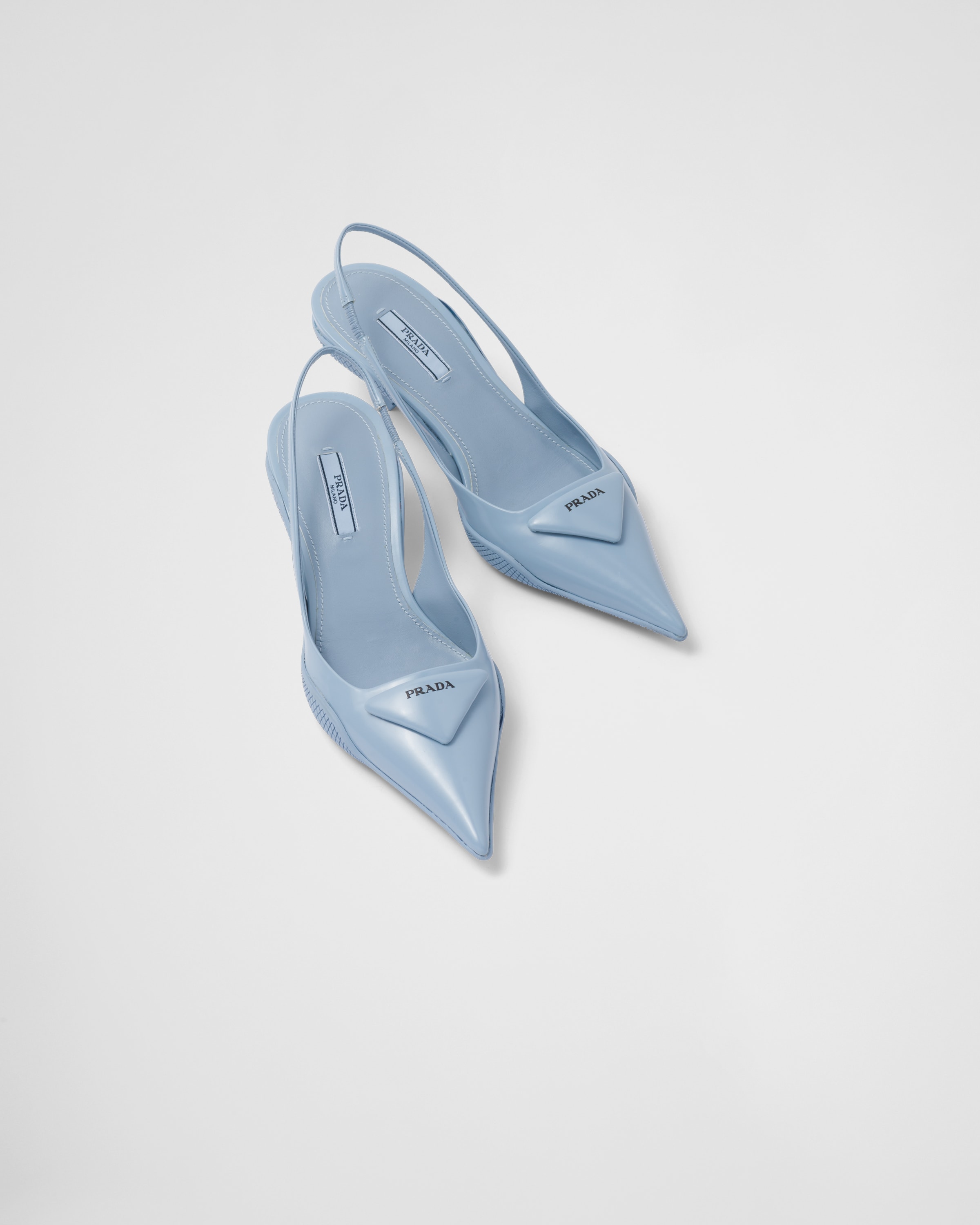 Prada best sale blue pumps