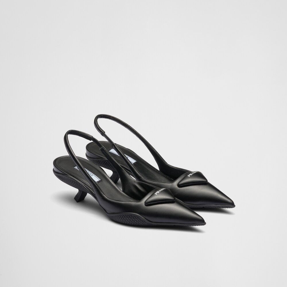 Prada Décolleté slingback Soft in pelle imbottita 1
