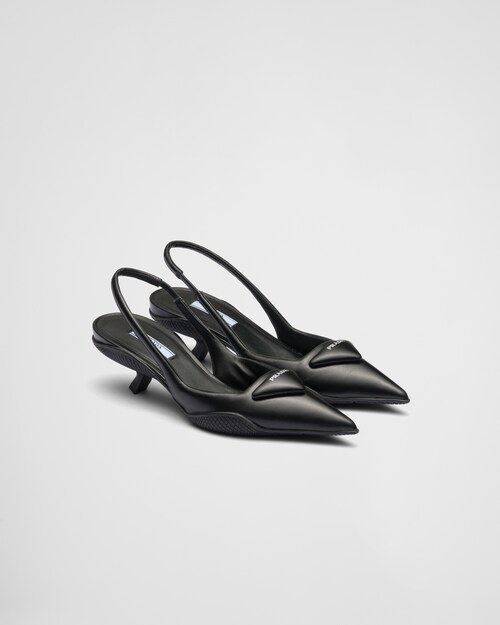 Prada Décolleté slingback Soft in pelle imbottita 1