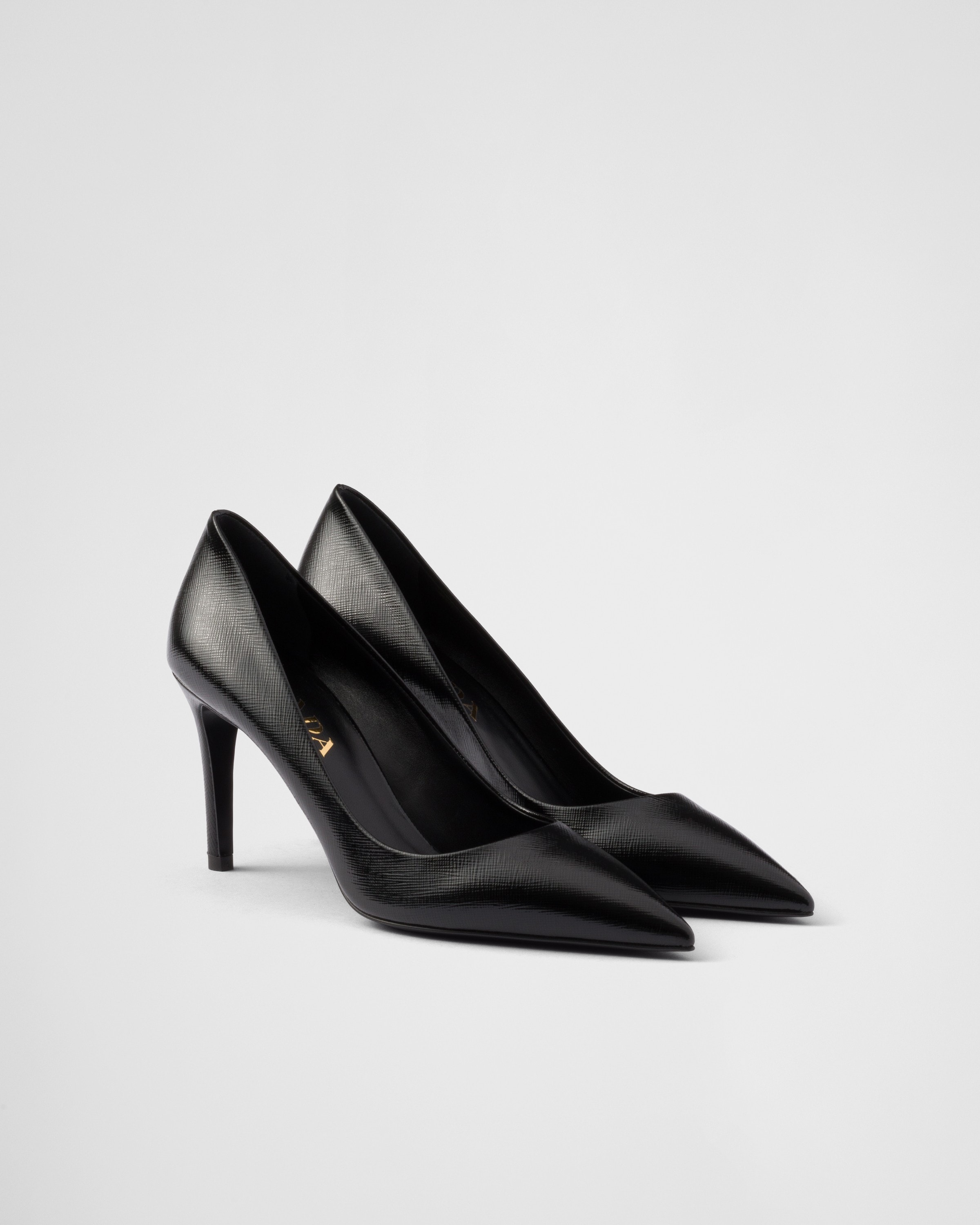 Prada fur heels shop