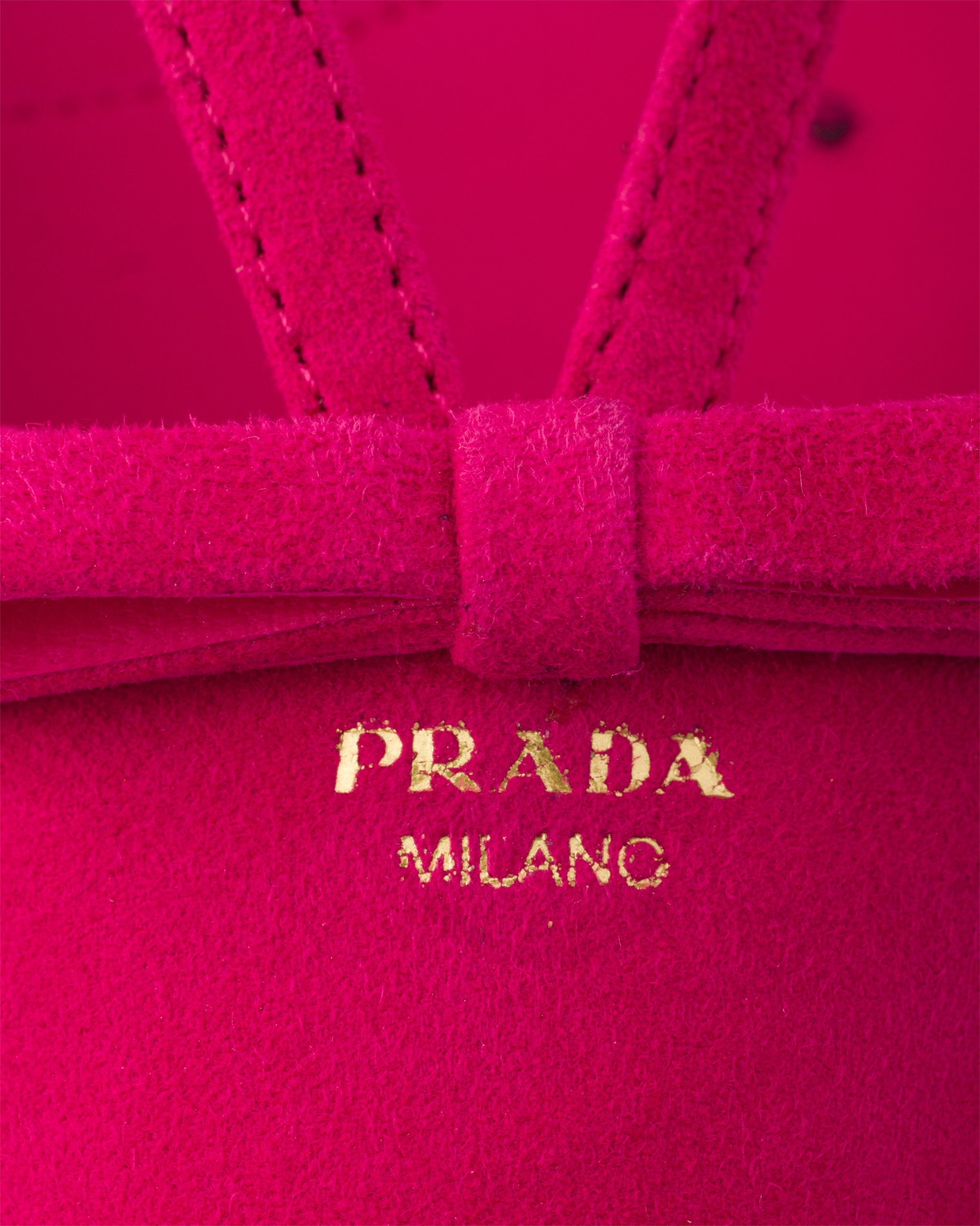 ピオニーピンク スエード スリングバック パンプス | PRADA - 日本