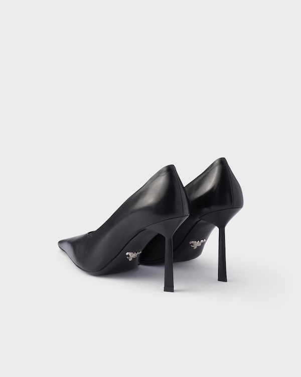 Leather pumps - Black Leather pumps - Black
