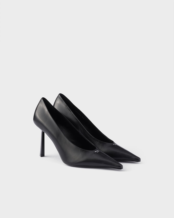Leather pumps - Black Leather pumps - Black