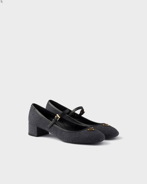 Fabric pumps - Anthracite Gray Fabric pumps - Anthracite Gray