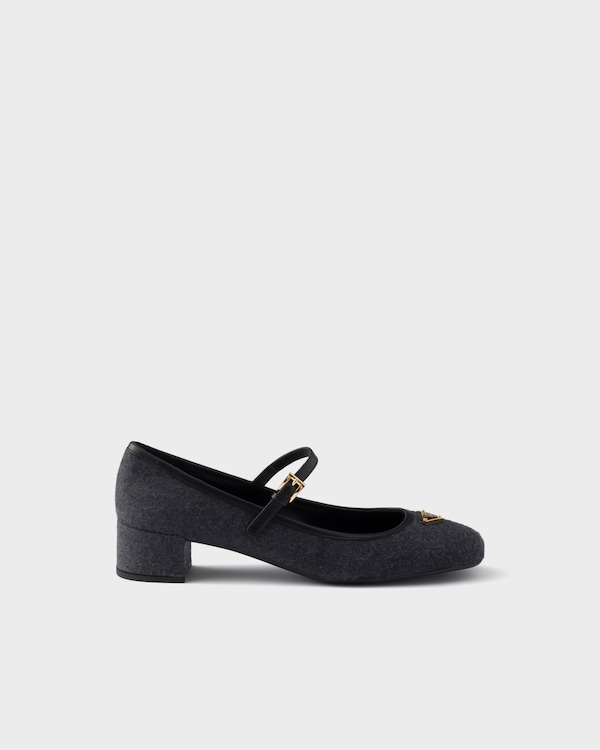 Fabric pumps - Anthracite Gray Fabric pumps - Anthracite Gray